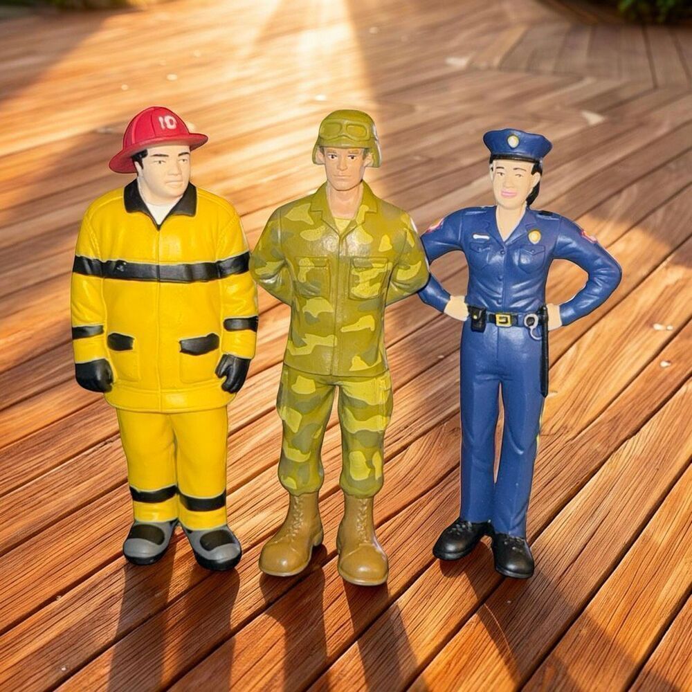 Lakeshore Learning Center Community People Heroes Fireman Police Woman Solider